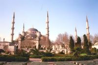 the Blue Mosque