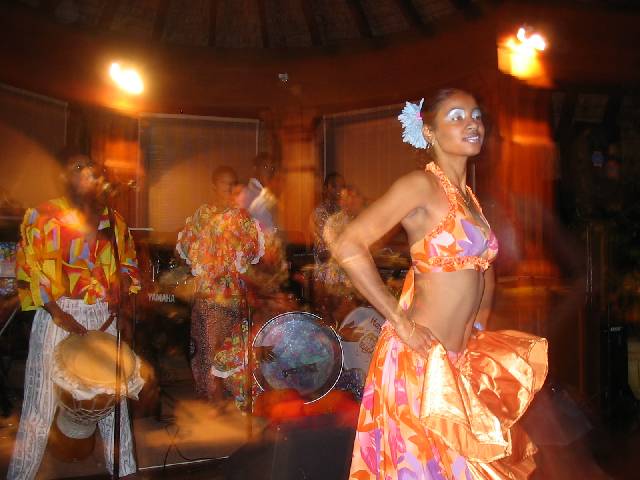 A performance of the sega dance