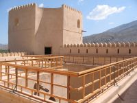 roof of Rustaq Fort