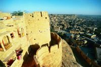 sunrise over Jaisalmer Fort